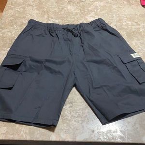Black Cargo Shorts